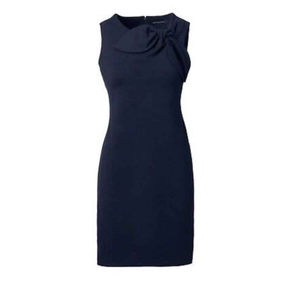 Bow - Sheath Dress by Banana Republic